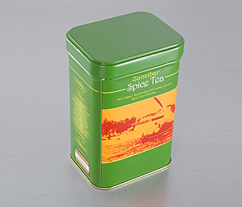 Rectangular tin