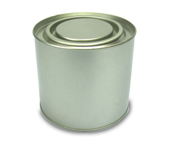 Round tin